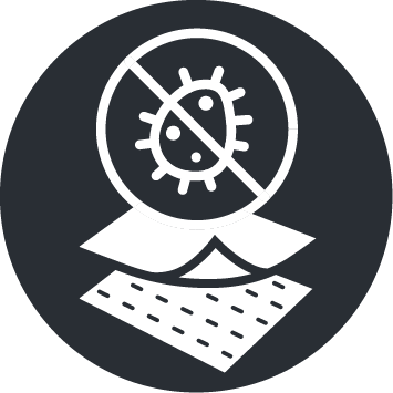 Podszewka antybakteryjna