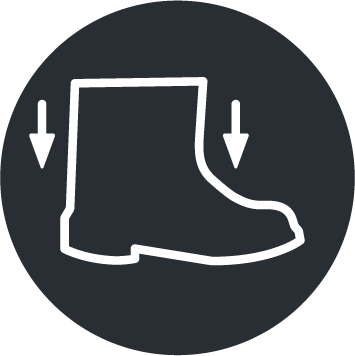 System szybkiego zdejmowania obuwia