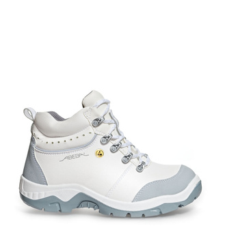 Trzewiki Ochronne ANATOM 172 Abeba Białe S2 ESD